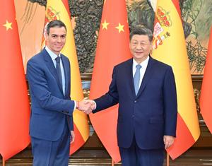 CHINA-BEIJING-XI JINPING-PRESIDENTE DEL GOBIERNO ESPAÑOL-REUNION