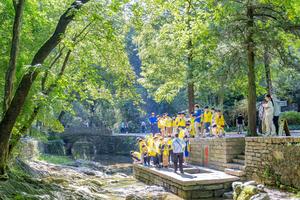 CHINA-ANHUI-CHUZHOU-MONTAÑA LANGYA-TURISMO