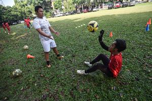 INDONESIA-YAKARTA-FUTBOL-JUGADORES AMPUTADOS