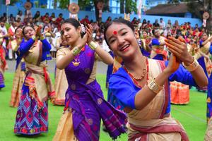 INDIA-ASSAM-FESTIVAL RONGALI BIHU