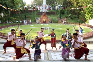 CAMBOYA-PHNOM PENH-AÑO NUEVO TRADICIONAL-CELEBRACIONES