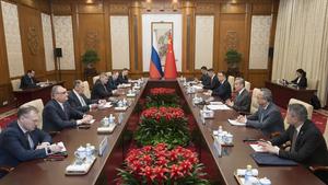 CHINA-BEIJING-WANG YI-RUSIA-MINISTRO DE RELACIONES EXTERIORES-CONVERSACIONES