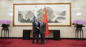 CHINA-BEIJING-WANG YI-RUSIA-MINISTRO DE RELACIONES EXTERIORES-CONVERSACIONES