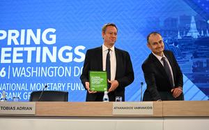 EEUU-WASHINGTON D. C.-FMI-INFORME SOBRE LA ESTABILIDAD FINANCIERA MUNDIAL-CONFERENCIA DE PRENSA