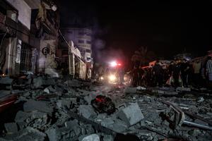 MEDIO ORIENTE-CIUDAD DE GAZA-ATAQUES ISRAELIES-DAÑOS