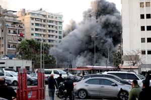 LIBANO-BEIRUT-ISRAEL-ATAQUES AEREOS