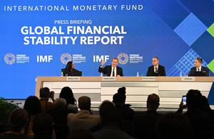EEUU-WASHINGTON D. C.-FMI-INFORME SOBRE LA ESTABILIDAD FINANCIERA MUNDIAL-CONFERENCIA DE PRENSA
