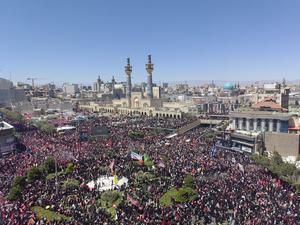 IRAN-MASHHAD-FALLECIDO LIDER SUPREMO-ALI JAMENEI-DUELO