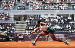 ITALIA-ROMA-TENIS-WTA-ABIERTO ITALIANO-INDIVIDUALES FEMENINOS-COCO GAUFF VS SORANA CIRSTEA