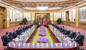CHINA-BEIJING-XI JINPING-JORDANIA-REY-CONVERSACIONES