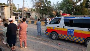 PAKISTAN-KHYBER PAKHTUNKHWA-KOHAT-ATAQUE SUICIDA-NUMERO DE MUERTOS
