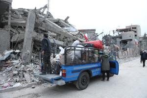 IRAN-TEHERAN-ATAQUES AEREOS-SECUELAS