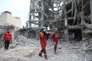 IRAN-TEHERAN-ATAQUES AEREOS-SECUELAS