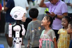 CHINA-GUANGXI-NANNING-EXPOSICION CHINA-ASEAN-ROBOTS