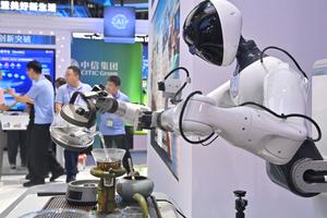 CHINA-GUANGXI-NANNING-EXPOSICION CHINA-ASEAN-ROBOTS