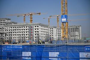 CHINA-HEBEI-XIONG'AN-UNIVERSIDADES DE BEIJING-NUEVOS CAMPUS-CONSTRUCCION