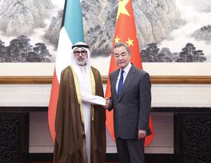 CHINA-BEIJING-WANG YI-KUWAIT-CONVERSACIONES