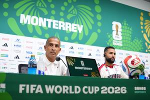 MEXICO-MONTERREY-COPA MUNDIAL DE LA FIFA 2026-CONFERENCIA DE PRENSA-SUECIA VS TUNEZ