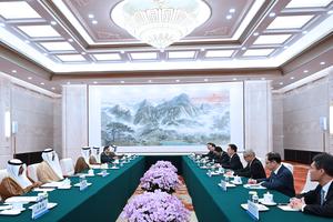 CHINA-BEIJING-HAN ZHENG-KUWAIT-MINISTRO DE ASUNTOS EXTERIORES-REUNION