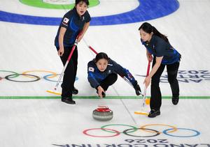 ITALIA-CORTINA D'AMPEZZO-JUEGOS OLIMPICOS DE INVIERNO-CURLING-FEMENINO-ROUND ROBIN-EEUU VS REPUBLICA DE COREA