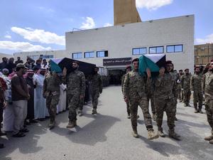 SIRIA-DEIR AL-ZOUR-SOLDADOS-FUNERAL