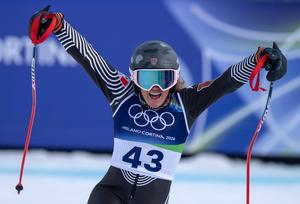 ITALIA-CORTINA D'AMPEZZO-JUEGOS OLIMPICOS DE INVIERNO-ESQUI ALPINO-SUPER-G FEMENINO