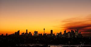 AUSTRALIA-SIDNEY-ATARDECER