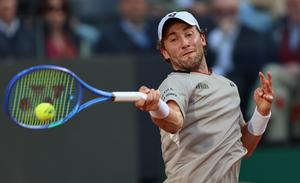 ITALIA-ROMA-TENIS-ATP-INDIVIDUALES MASCULINOS-SEMIFINALES-CASPER RUUD VS LUCIANO DARDERI