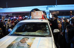 IRAK-BAGDAD-MIEMBROS DE GRUPO PARAMILITAR-FUNERAL