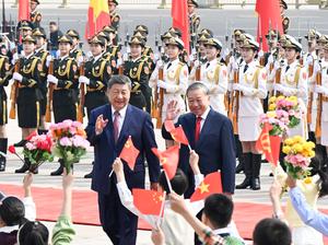 CHINA-BEIJING-XI JINPING-VIETNAM-TO LAM-CONVERSACIONES