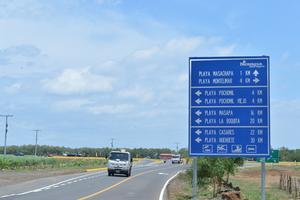 NICARAGUA-SAN RAFAEL DEL SUR-CARRETERA-INAUGURACION