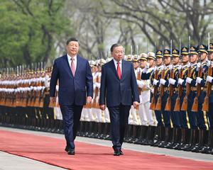 CHINA-BEIJING-XI JINPING-VIETNAM-TO LAM-CONVERSACIONES