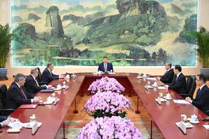 CHINA-BEIJING-XI JINPING-MINISTRO DE ASUNTOS EXTERIORES RUSO-REUNION