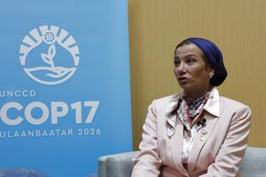 MONGOLIA-ULAN BATOR-UNCCD-SECRETARIA EJECUTIVA-ENTREVISTA