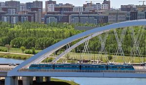 KAZAJISTAN-ASTANA-SISTEMA DE TREN LIGERO-OPERACION