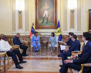 VENEZUELA-CARACAS-BARBADOS-REUNION