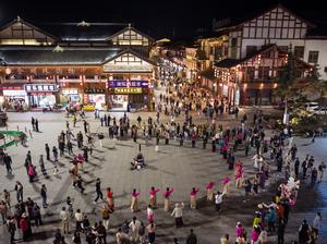 CHINA-SICHUAN-ANTIGUA CIUDAD DE SONGZHOU