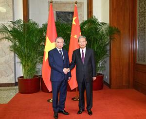 CHINA-BEIJING-ZHAO LEJI-VIETNAM-TO LAM-REUNION