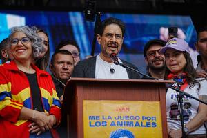 COLOMBIA-BOGOTA-ELECCIONES-CEPEDA-CIERRE DE CAMPAÑA