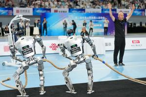 CHINA-BEIJING-JUEGOS MUNDIALES DE ROBOTS HUMANOIDES