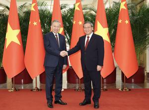 CHINA-BEIJING-LI QIANG-VIETNAM-TO LAM-REUNION