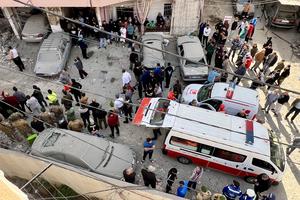 LIBANO-SIDON-ATAQUE AEREO