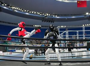 CHINA-BEIJING-JUEGOS MUNDIALES DE ROBOTS HUMANOIDES