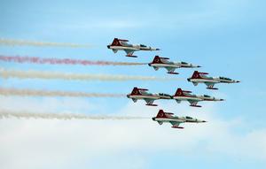 TURQUIA-ESKISEHIR-ESPECTACULO AEREO DE SIVRIHISAR