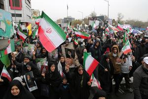 IRAN-TEHERAN-DIA INTERNACIONAL DE AL QUDS-MARCHAS MASIVAS