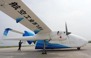 CHINA-SHAANXI-HH-200-SISTEMA COMERCIAL DE TRANSPORTE AEREO NO TRIPULADO-VUELO INAUGURAL