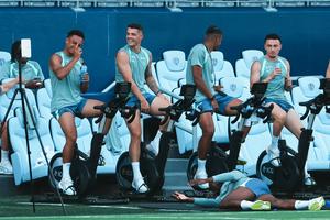 EEUU-KANSAS CITY-FUTBOL-COPA MUNDIAL DE LA FIFA 2026-SELECCION SUIZA-ENTRENAMIENTO