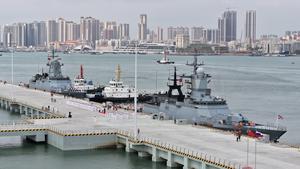 CHINA-GUANGDONG-ZHANJIANG-ARMADA RUSA-VISITA AMISTOSA