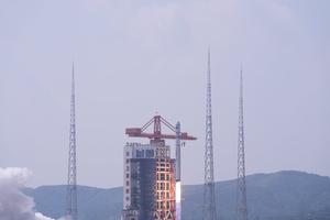CHINA-SHANXI-TAIYUAN-SATELITES-LANZAMIENTO