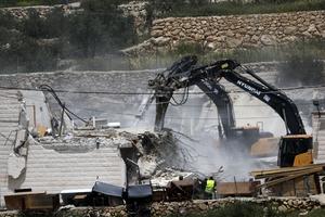 MEDIO ORIENTE-CISJORDANIA-HEBRON-DEMOLICION